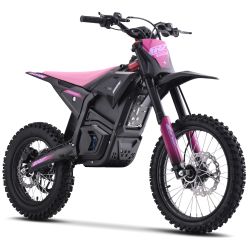 Dirt Bike électrique - CRZ IRON - 6000W - 14"/17" - Rose