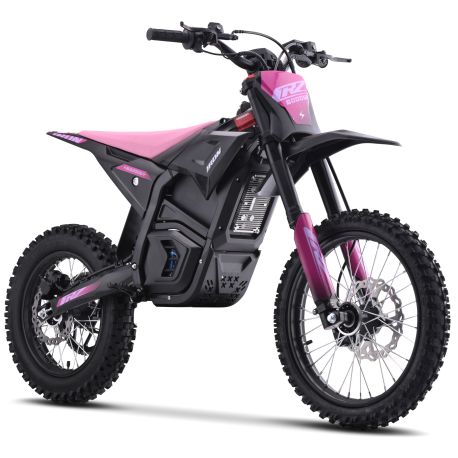 Dirt Bike elettrica - CRZ IRON - 6000W 72V - 14"/17" - Rosa
