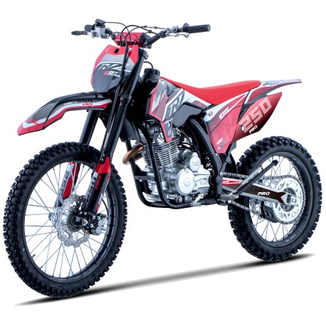 Motocross CRZ 300cc S ERZ PRO 18"/21" - Rouge/Orange - 2026