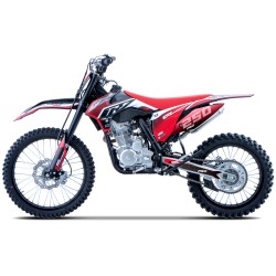 Motocross CRZ 300cc S ERZ PRO 18"/21" - Rouge/Orange - 2026