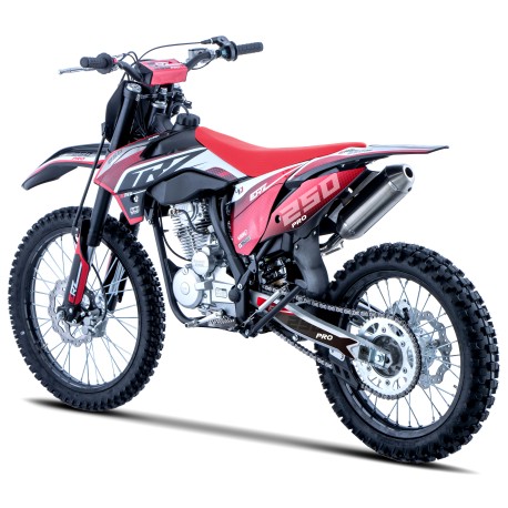 Motocross CRZ 300cc S ERZ PRO 18"/21" - Rouge/Orange - 2026