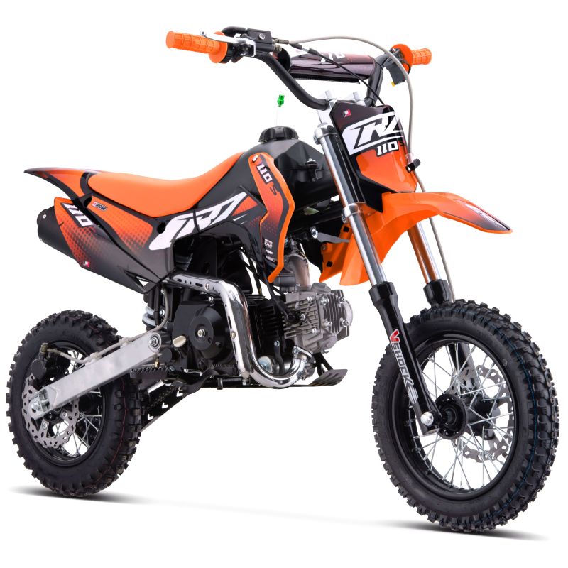 Dirt Bike CRZ S - 110cc Automatica - 12"/10" - Arrancione (2025)
