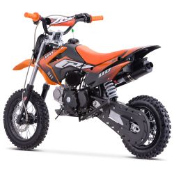 Dirt Bike CRZ S - 110cc Automatica - 12"/10" - Arrancione (2025)