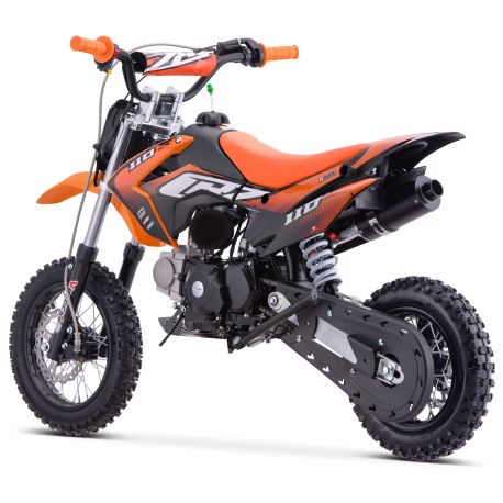 Dirt Bike CRZ S - 110cc Automatica - 12"/10" - Arrancione (2025)