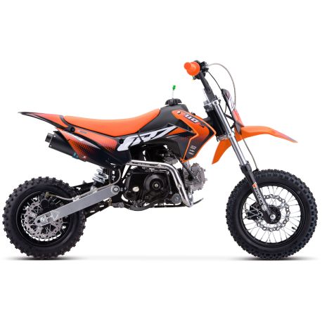 Dirt Bike CRZ ROOKIE S - 110cc Automatique - 10"/12" - Orange