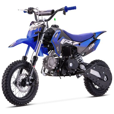 Dirt Bike CRZ S - 110cc Automatica - 12"/10" - Blù (2025)