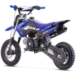 Dirt Bike CRZ S - 110cc Automatica - 12"/10" - Blù (2025)