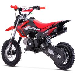 Dirt Bike CRZ S - 110cc Automatica - 12"/10" - Rosso (2025)