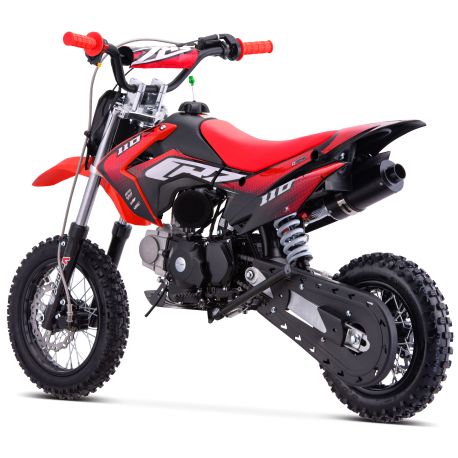 Dirt Bike CRZ ROOKIE S - 110cc Automatique - 10"/12" - Rouge