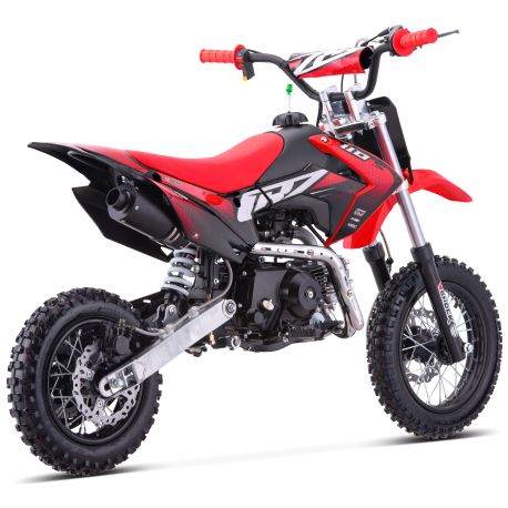 Dirt Bike CRZ S - 110cc Automatica - 12"/10" - Rosso (2025)