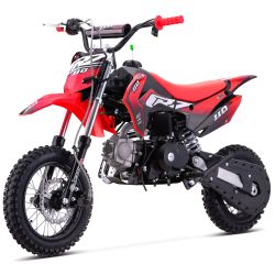 Dirt Bike CRZ ROOKIE S - 110cc Automatique - 10"/12" - Rouge