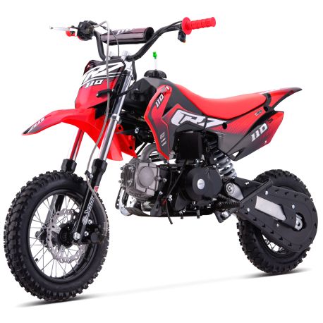 Dirt Bike CRZ ROOKIE S - 110cc Automatique - 10"/12" - Rouge