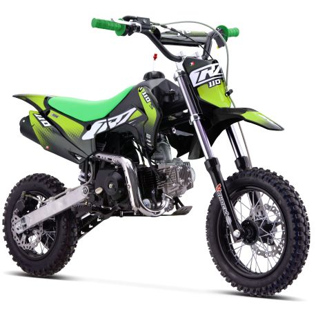 Dirt Bike CRZ ROOKIE S - 110cc Automatique - 10"/12" - Vert