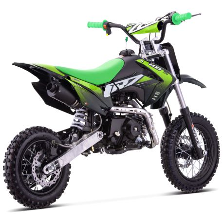 Dirt Bike CRZ S - 110cc Automatica - 12"/10" - Verde (2025)