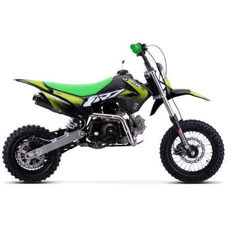 Dirt Bike CRZ S - 110cc Automatica - 12"/10" - Verde (2025)