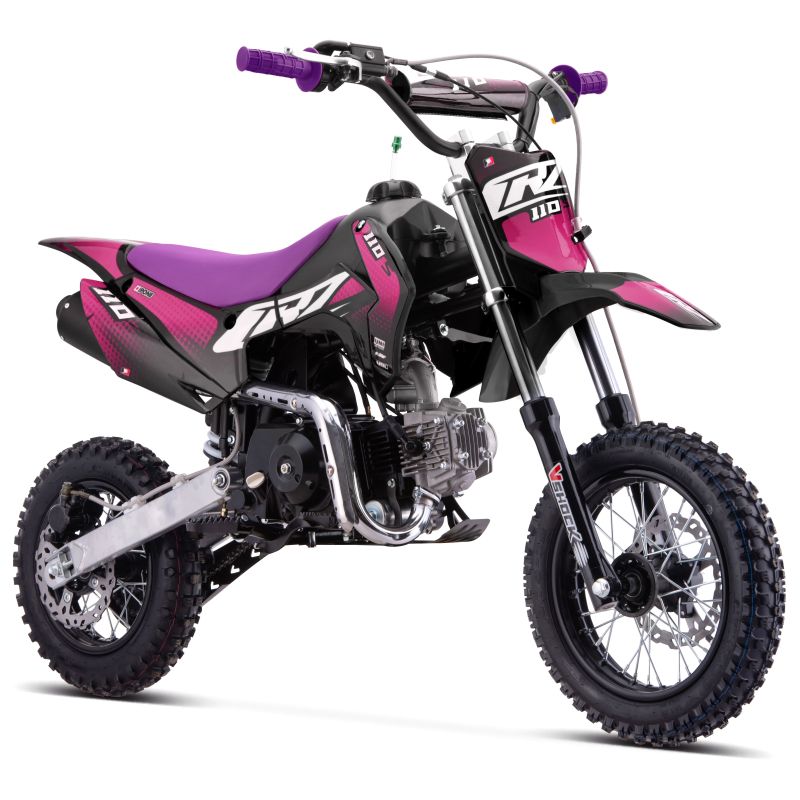 Dirt Bike CRZ S - 110cc Automatica - 12"/10" - Viola (2025)