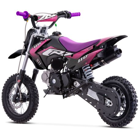 Dirt Bike CRZ ROOKIE S - 110cc Automatique - 10"/12" - Violet