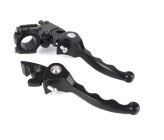 Leviers frein + embrayage - Retournable - Noir