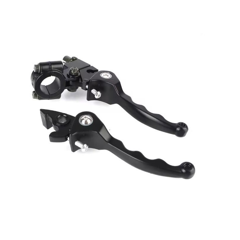 Leviers frein + embrayage - Retournable - Noir