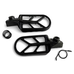 Poggiapiedi neri - Dirt Bike