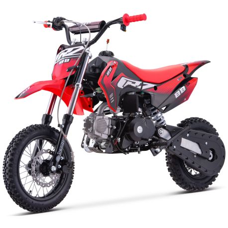 Dirt Bike CRZ ROOKIE S 88cc - Automatique - 10"/12" -Rouge