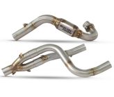 Ligne d'échappement CRF110 double SCALVINI Inox