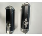 Ligne d'échappement CRF110 double SCALVINI Inox