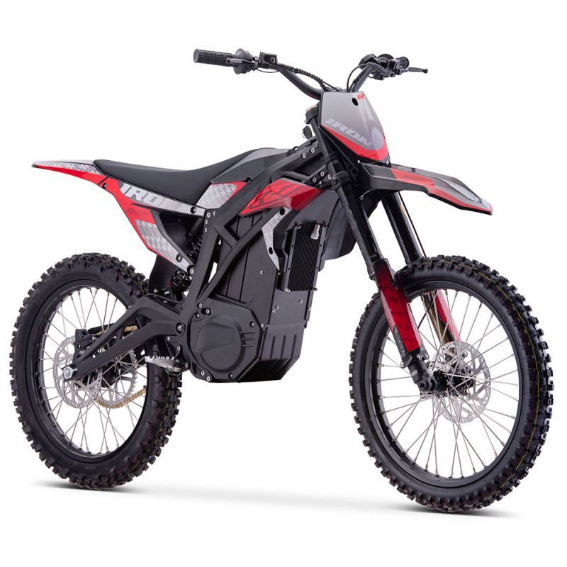 Motocross elettrica CRZ - IRON 6000w - 60V40AH - Rosso
