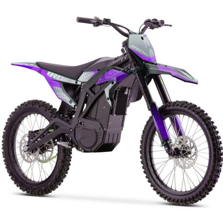 Motocross elettrica CRZ - IRON PRO - 6000w 60V36AH - Viola