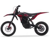 Motocross électrique CRZ - IRON 6000Watts - 60V40AH - Rouge