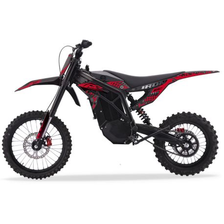 Motocross elettrica CRZ - IRON 6000w - 60V40AH - Rosso