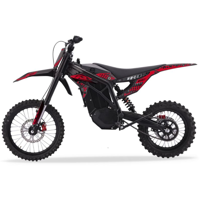 Motocross électrique CRZ - IRON R 6000W 60V36Ah 14"/17"