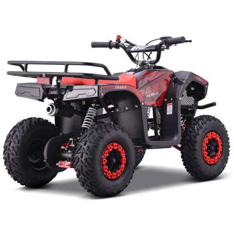 Pocket Quad enfant - CRZ TRAXY - 49cc - Rouge