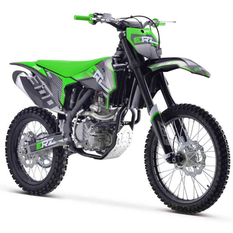 Motocross CRZ ERZ - 300cc Liquide - Vert - 2026