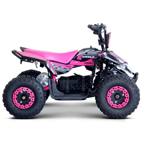 Pocket Quad Electrique Enfant CRZ 1000W E-Weely - Rose