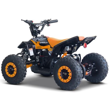 Pocket Quad électrique Enfant - CRZ E-WEELY - 1000w - Orange