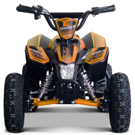 Pocket Quad électrique Enfant - CRZ E-WEELY - 1000w - Orange