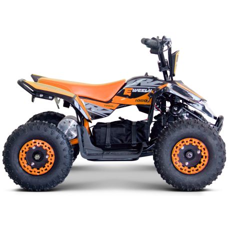 Pocket Quad électrique Enfant - CRZ E-WEELY - 1000w - Orange