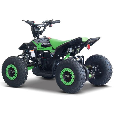 Pocket Quad électrique Enfant - CRZ E-WEELY - 1000w - Vert