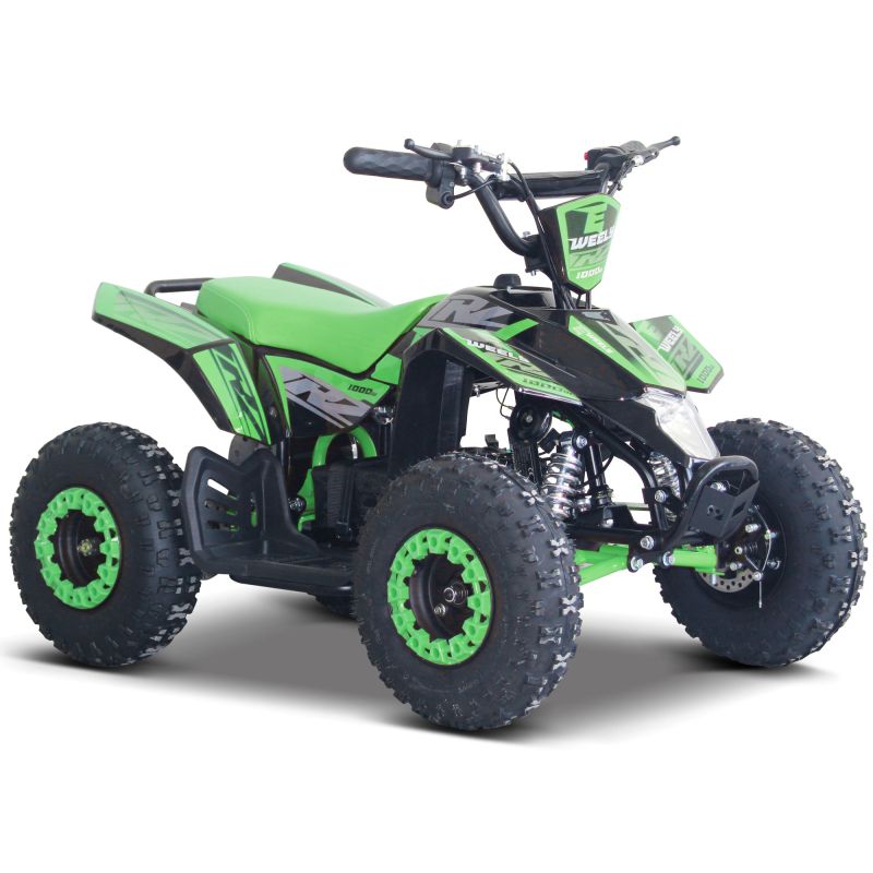 Pocket Quad électrique Enfant - CRZ E-WEELY - 1000w - Vert