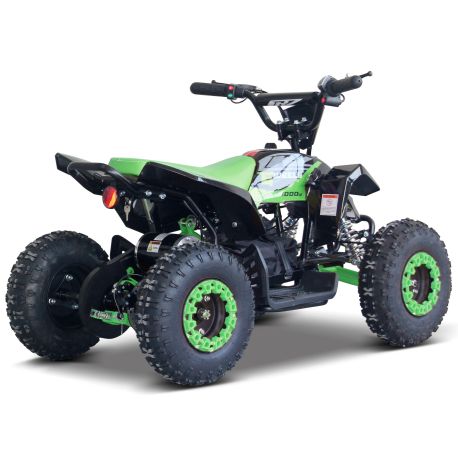 Pocket Quad électrique Enfant - CRZ E-WEELY - 1000w - Vert