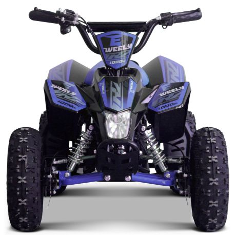 Pocket Quad électrique Enfant - CRZ E-WEELY - 1000w - Bleu