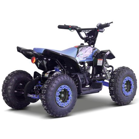 Pocket Quad électrique Enfant - CRZ E-WEELY - 1000w - Bleu