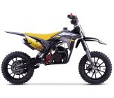 Children's Pocket Bike CRZ Fury Double Pot 49cc 2 Stroke 10"/10" - Yellow
