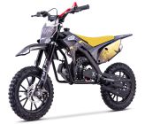 Pocket Bike Enfant CRZ Fury Double Pot 49cc 2T 10"/10" - Jaune