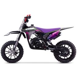 Children's Pocket Bike CRZ Fury Double Pot 49cc 2 Stroke 10"/10" - Purple