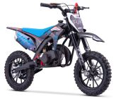 Pocket Bike Enfant CRZ Fury Double Pot 49cc 2T 10"/10" - Bleu