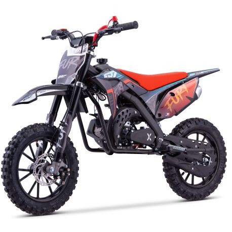 Children's Pocket Bike CRZ Fury Double Pot 49cc 2 Stroke 10"/10" - Orange