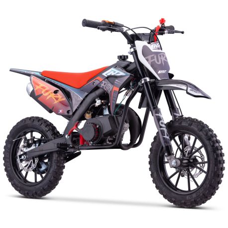 Pocket Bike Enfant CRZ Fury Double Pot 49cc 2T 10"/10" - Orange