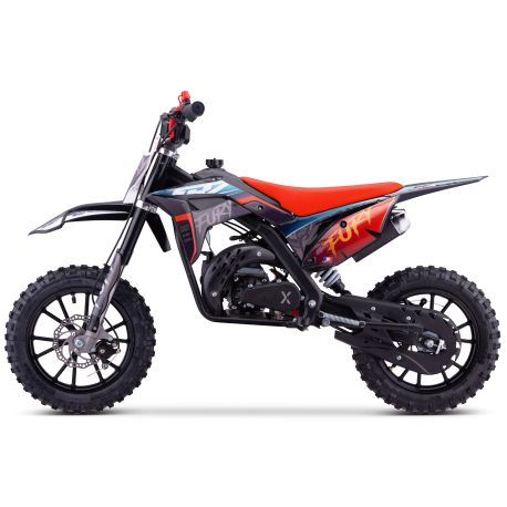 Pocket Bike CRZ Fury 2 tempi 10"/10" - 49cc - Arrancione